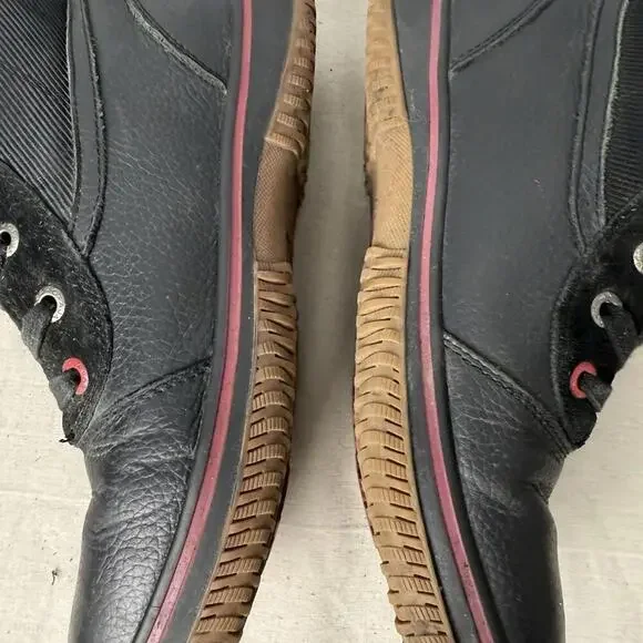 Mens‎ Pajar Canada Zip Black Waterproof Winter Boots Sz 9